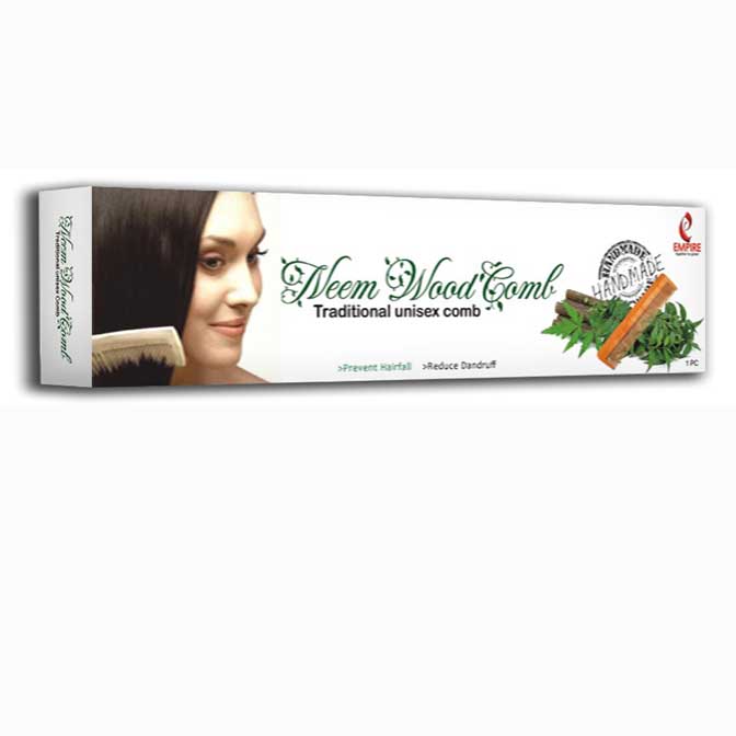 NEEM WOOD COMB - 1PC